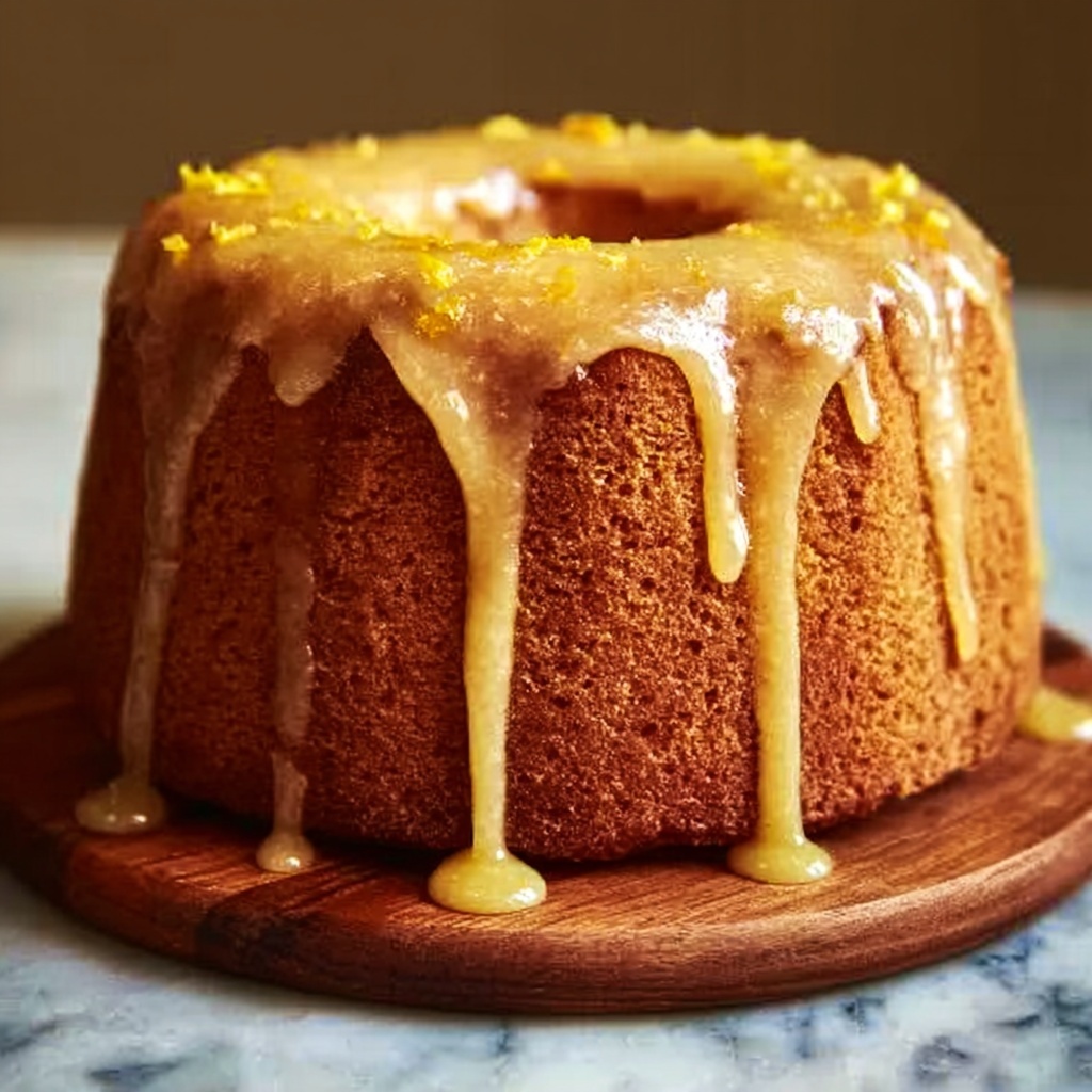 Lemon Cake with Optional Drizzle Recipe - Recipe Image