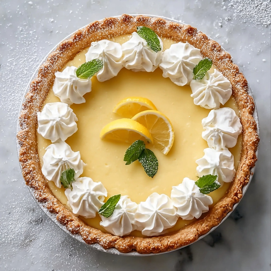 Creamy Sicilian Ricotta Pie with Mascarpone Topping Recipe - Recipe Image