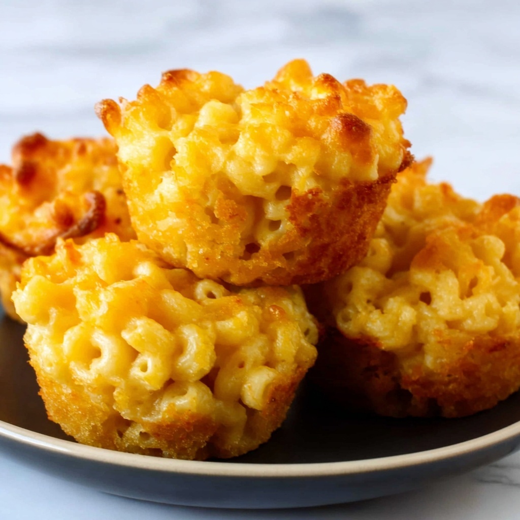 Cheesy Macaroni and Cheese Bites Recipe - Recipe Image